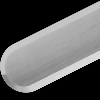 Taktile Leitstreifen aus Aluminium mit Rippenprofil