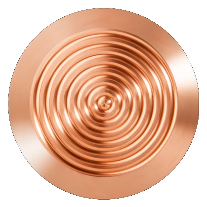 Taktile Noppe aus Bronze